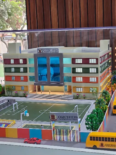 Orchids International School Ramamurthynagar campus building